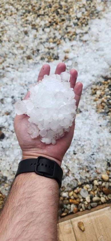 Chuva De Granizo Atinge S O Jo O Batista E Deixa Moradores Em Alerta