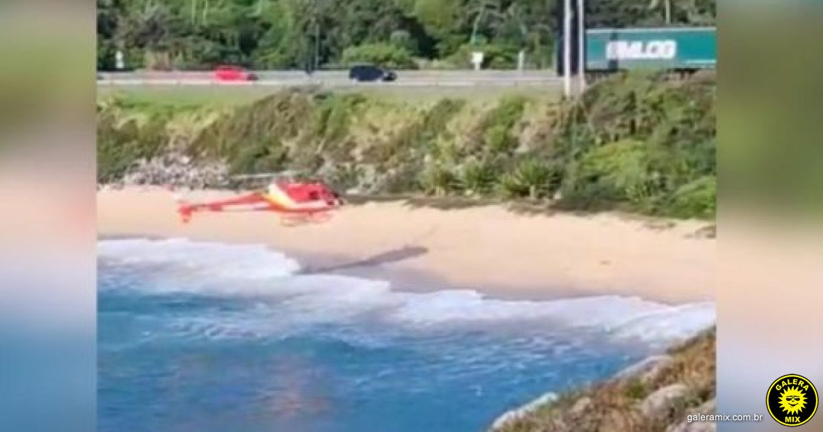 Corpo do homem que morreu afogado na Praia do Ilhota em Itapema é