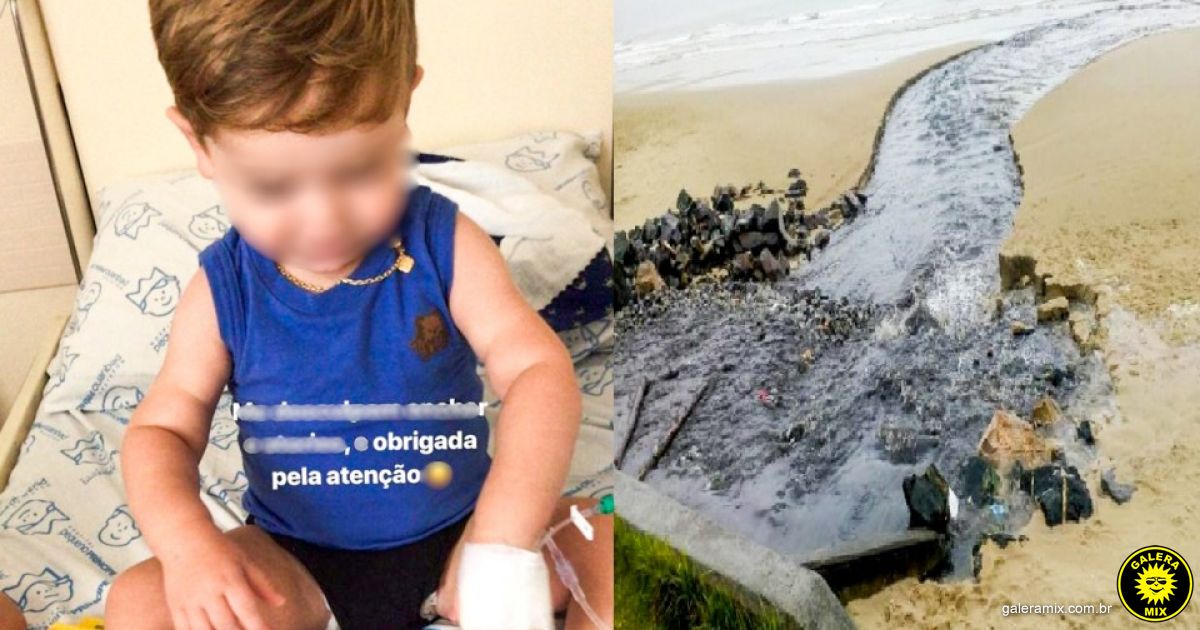 Imagem ilustrativa sobre Quatro crianças internadas depois de banho na Praia do Janga; mãe grita 'Nunca mais vamos à praia'